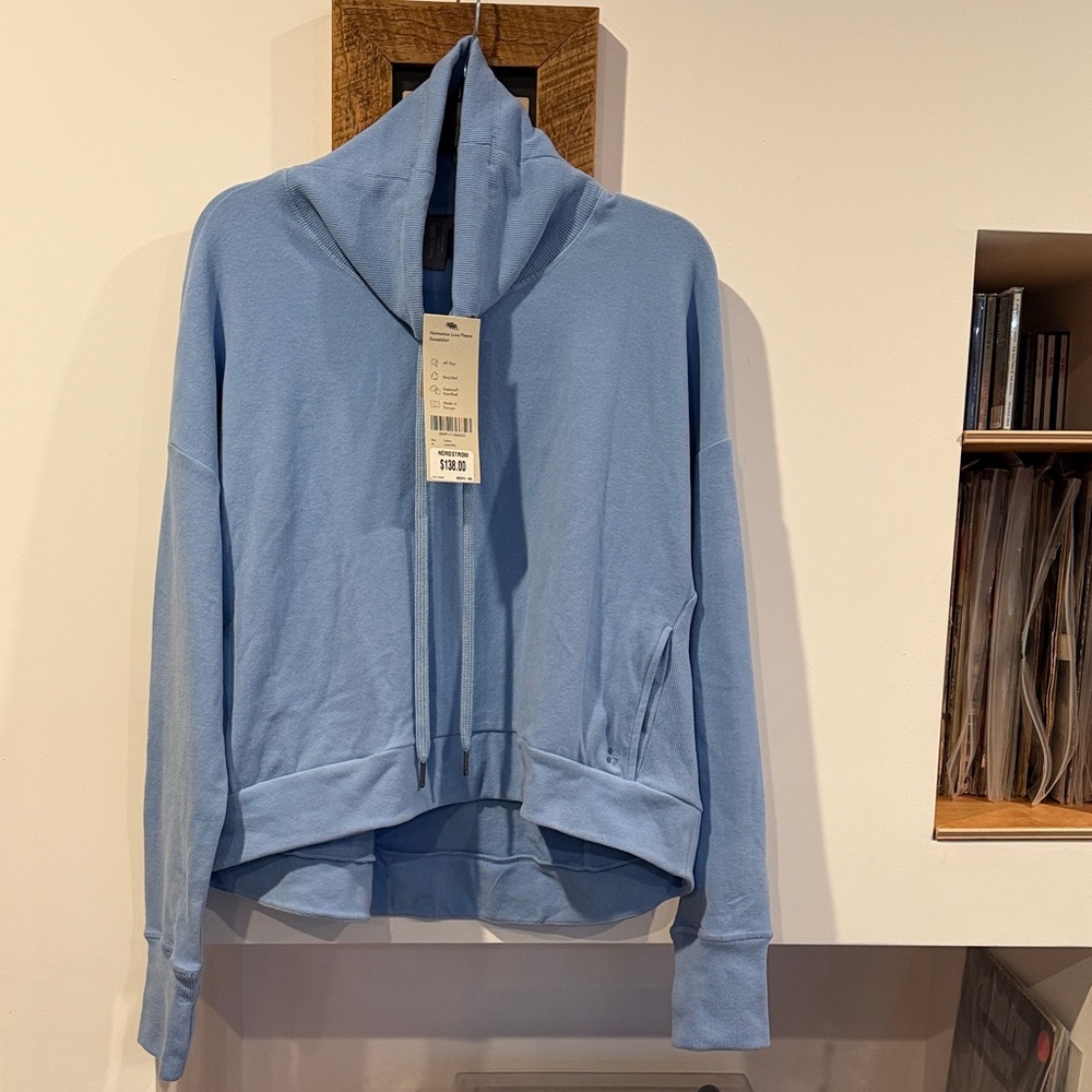 Sweaty Betty Light Blue Women's Hoodie - Picture 1 of 4